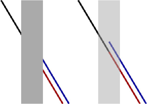 Figure 1 for A cortical-inspired sub-Riemannian model for Poggendorff-type visual illusions