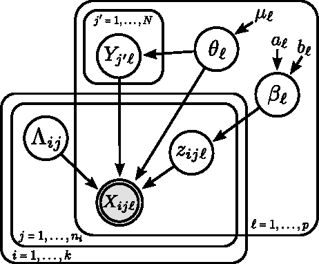 Figure 1 for Performance Bounds for Graphical Record Linkage