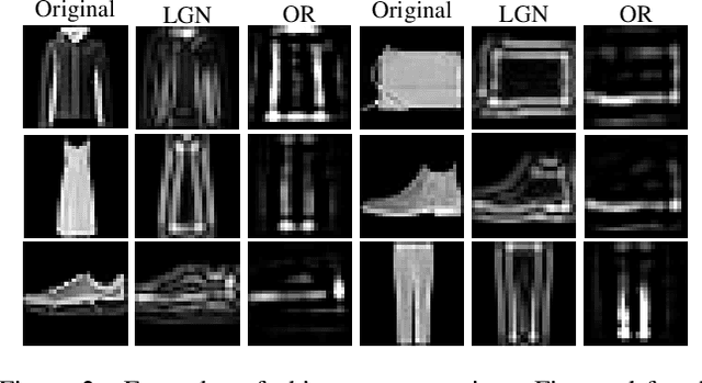 Figure 2 for Efficient visual object representation using a biologically plausible spike-latency code and winner-take-all inhibition