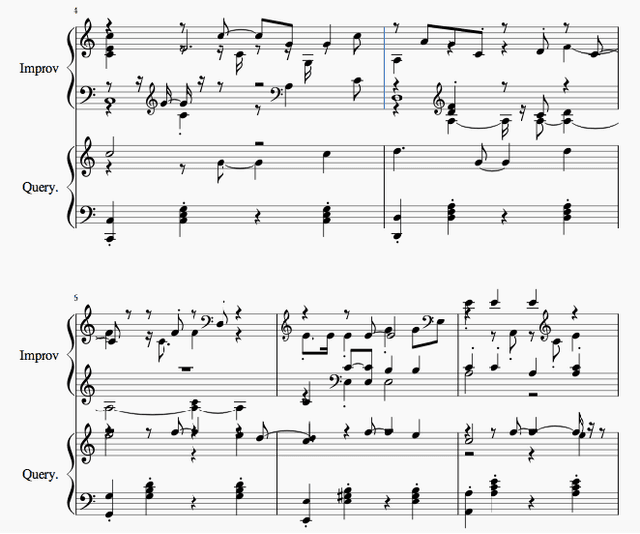 Figure 2 for Query-based Deep Improvisation