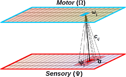 Figure 1 for A Self-Organizing Network with Varying Density Structure for Characterizing Sensorimotor Transformations in Robotic Systems