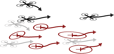 Figure 1 for Scalable Distributed Planning for Multi-Robot, Multi-Target Tracking