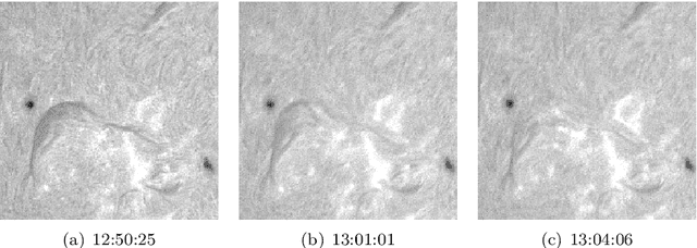 Figure 3 for Filament and Flare Detection in Hα image sequences