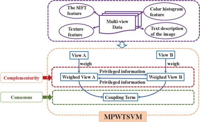 Figure 2 for Multi-view learning with privileged weighted twin support vector machine
