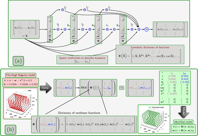Figure 1 for Discovery of Nonlinear Dynamical Systems using a Runge-Kutta Inspired Dictionary-based Sparse Regression Approach