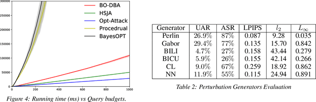 Figure 4 for BO-DBA: Query-Efficient Decision-Based Adversarial Attacks via Bayesian Optimization