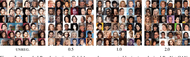 Figure 3 for Stabilizing Training of Generative Adversarial Networks through Regularization