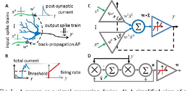 Figure 1 for A Neuron as a Signal Processing Device