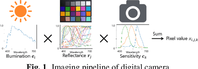 Figure 1 for Separated-Spectral-Distribution Estimation Based on Bayesian Inference with Single RGB Camera