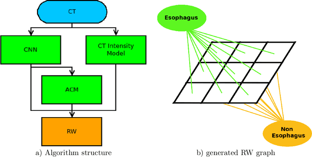 Figure 1 for A 3D fully convolutional neural network and a random walker to segment the esophagus in CT