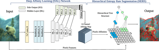 Figure 2 for HERS Superpixels: Deep Affinity Learning for Hierarchical Entropy Rate Segmentation