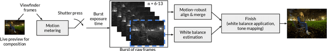 Figure 2 for Handheld Mobile Photography in Very Low Light