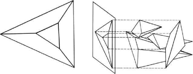 Figure 1 for Novel Single View Constraints for Manhattan 3D Line Reconstruction