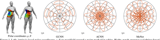 Figure 2 for Geometric deep learning on graphs and manifolds using mixture model CNNs