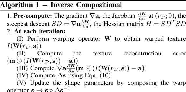 Figure 4 for Robust Deep Appearance Models