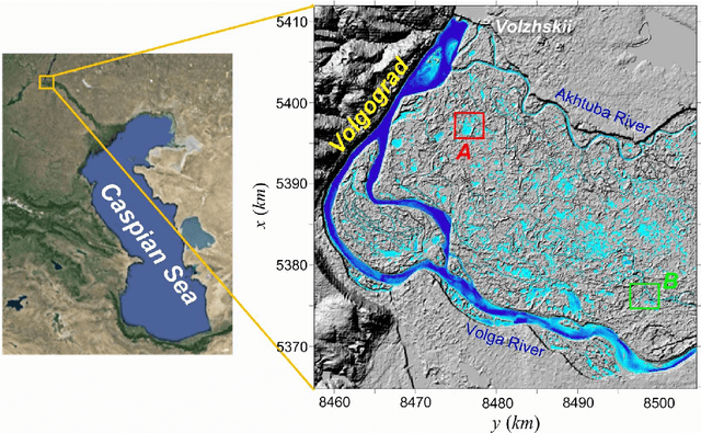 Figure 1 for Creation of digital elevation models for river floodplains