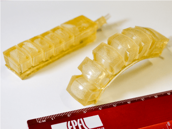 Figure 1 for Soft Pneumatic Gelatin Actuator for Edible Robotics