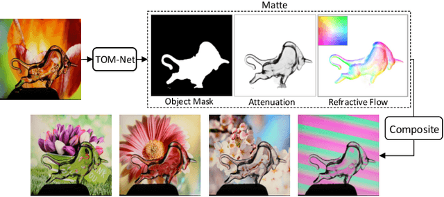 Figure 1 for TOM-Net: Learning Transparent Object Matting from a Single Image