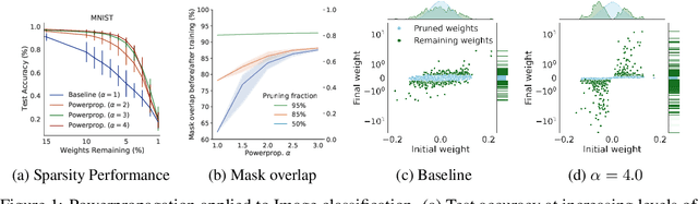 Figure 1 for Powerpropagation: A sparsity inducing weight reparameterisation