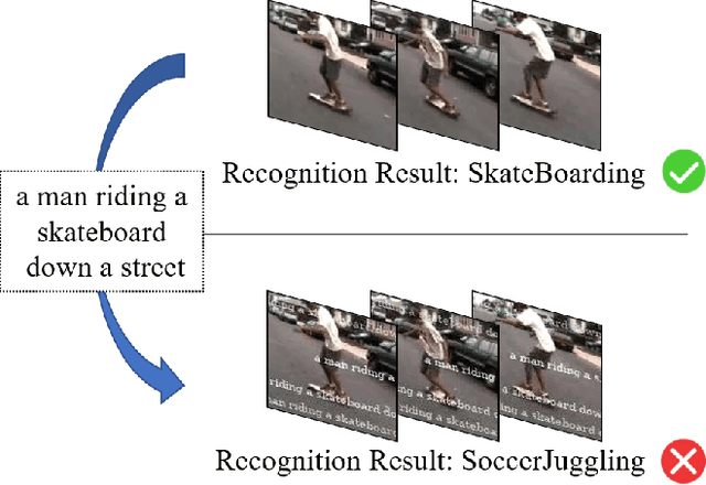 Figure 1 for Attacking Video Recognition Models with Bullet-Screen Comments