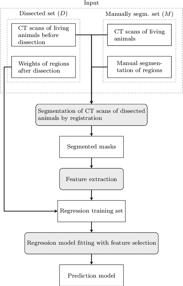 Figure 3 for A general technique for the estimation of farm animal body part weights from CT scans and its applications in a rabbit breeding program