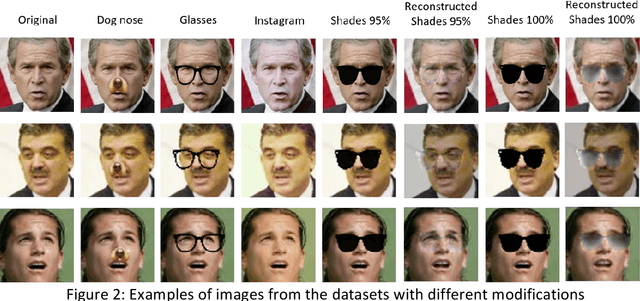 Figure 3 for LFW-Beautified: A Dataset of Face Images with Beautification and Augmented Reality Filters