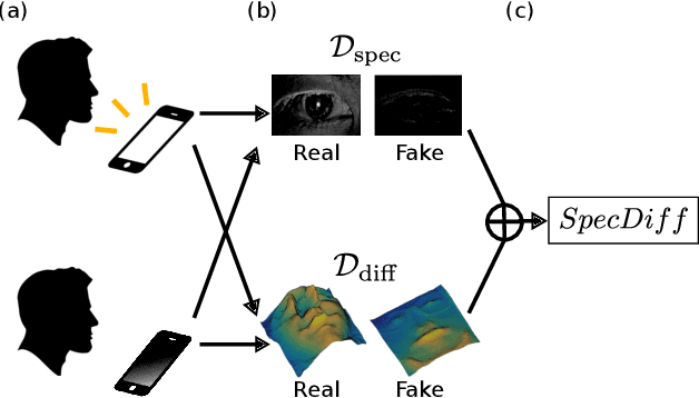 Figure 1 for Specular- and Diffuse-reflection-based Face Liveness Detection for Mobile Devices