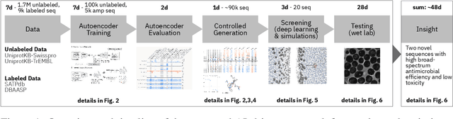 Figure 1 for Accelerating Antimicrobial Discovery with Controllable Deep Generative Models and Molecular Dynamics
