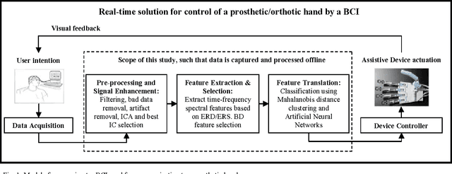 Figure 1 for Single-trial EEG Discrimination between Wrist and Finger Movement Imagery and Execution in a Sensorimotor BCI