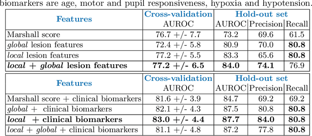 Figure 2 for Automatic lesion analysis for increased efficiency in outcome prediction of traumatic brain injury