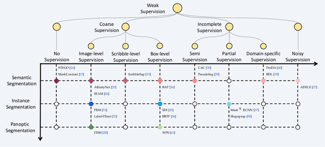 Figure 1 for A Survey on Label-efficient Deep Segmentation: Bridging the Gap between Weak Supervision and Dense Prediction