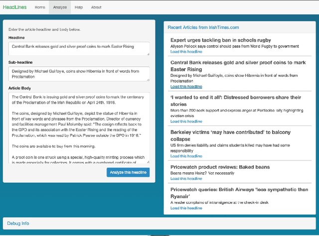Figure 1 for Helping News Editors Write Better Headlines: A Recommender to Improve the Keyword Contents & Shareability of News Headlines