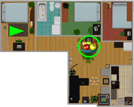 Figure 1 for From Language to Goals: Inverse Reinforcement Learning for Vision-Based Instruction Following