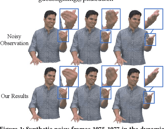 Figure 1 for 3D Dynamic Point Cloud Denoising via Spatio-temporal Graph Modeling