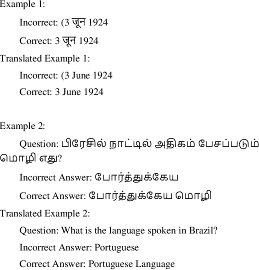 Figure 2 for Extractive Question Answering on Queries in Hindi and Tamil