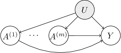 Figure 1 for On Multi-Cause Causal Inference with Unobserved Confounding: Counterexamples, Impossibility, and Alternatives