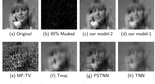 Figure 4 for Tensor completion using enhanced multiple modes low-rank prior and total variation
