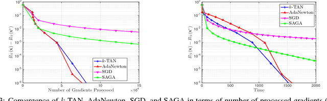 Figure 3 for Large Scale Empirical Risk Minimization via Truncated Adaptive Newton Method