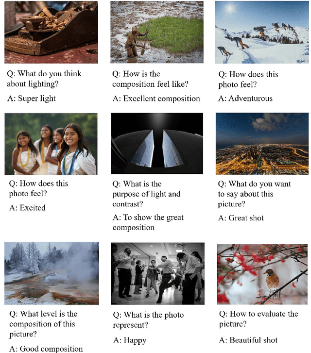 Figure 3 for Aesthetic Visual Question Answering of Photographs