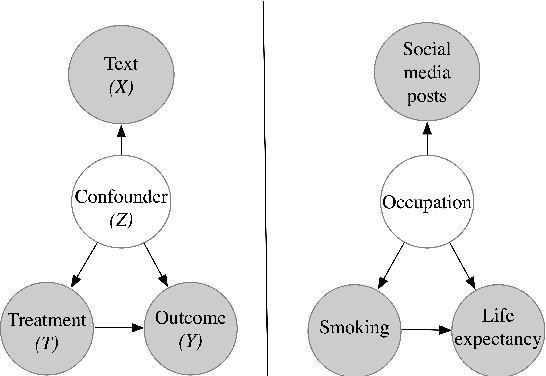 Figure 1 for Text and Causal Inference: A Review of Using Text to Remove Confounding from Causal Estimates