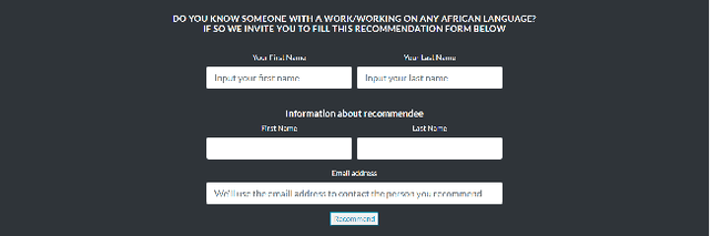 Figure 4 for Lanfrica: A Participatory Approach to Documenting Machine Translation Research on African Languages