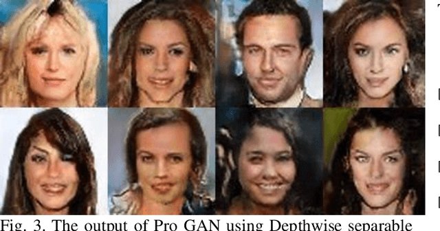 Figure 4 for Time Efficient Training of Progressive Generative Adversarial Network using Depthwise Separable Convolution and Super Resolution Generative Adversarial Network