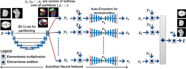 Figure 1 for AutoAtlas: Neural Network for 3D Unsupervised Partitioning and Representation Learning