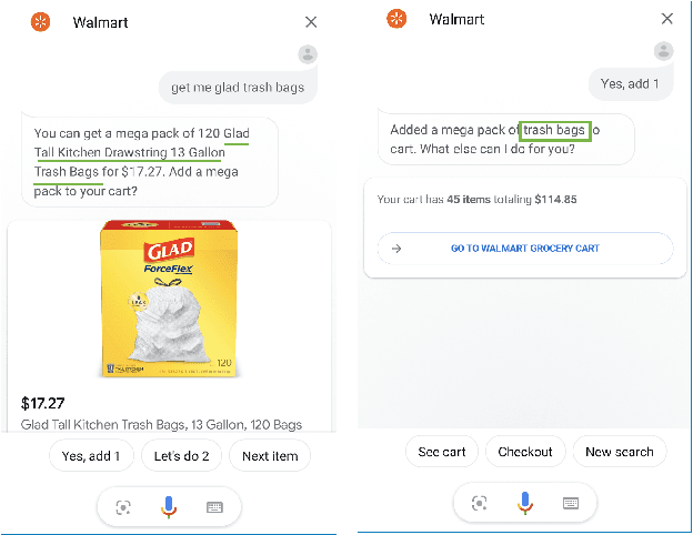 Figure 1 for Discriminative Pre-training for Low Resource Title Compression in Conversational Grocery