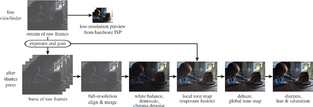 Figure 1 for An Analysis and Implementation of the HDR+ Burst Denoising Method