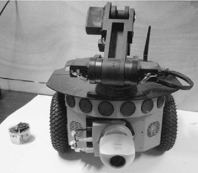 Figure 2 for Real-world Transfer of Evolved Artificial Immune System Behaviours between Small and Large Scale Robotic Platforms