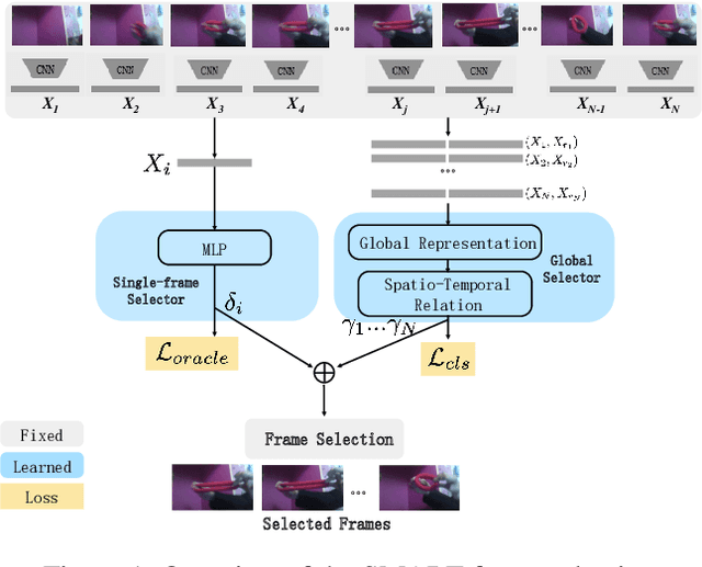 Figure 1 for SMART Frame Selection for Action Recognition