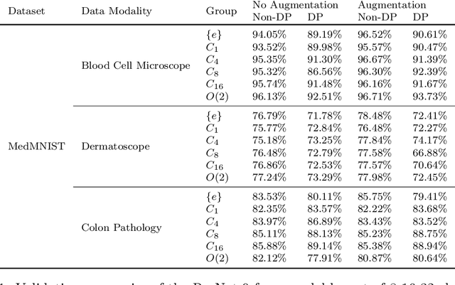 Figure 1 for Bridging the Gap: Differentially Private Equivariant Deep Learning for Medical Image Analysis