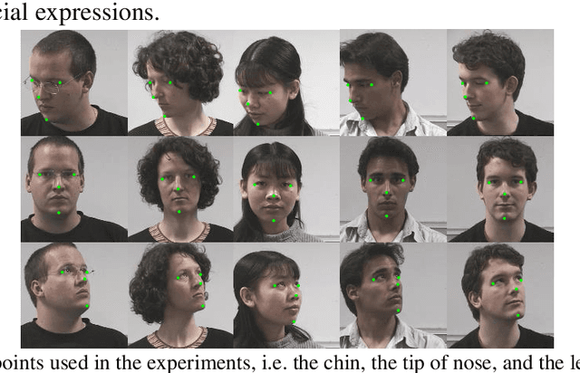 Figure 3 for A Single Image based Head Pose Estimation Method with Spherical Parameterization