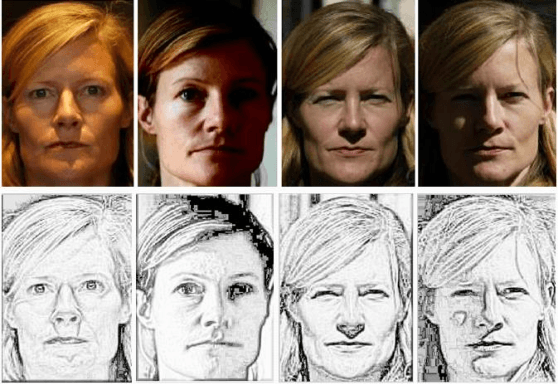 Figure 4 for 2D Face Recognition System Based on Selected Gabor Filters and Linear Discriminant Analysis LDA